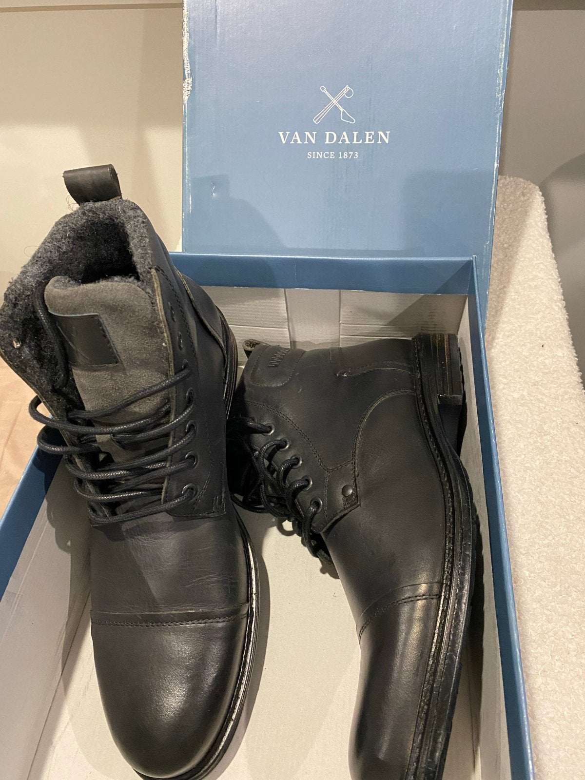 Nieuwe Van Dalen herenboots - Maat 44, Ophalen of Verzenden, Nieuw, Zwart, Boots
