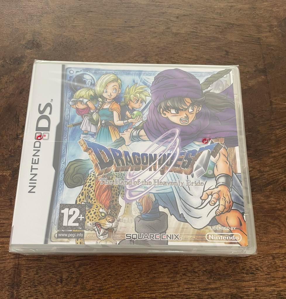 Dragon Quest V The Hand of the Heavenly Bride PAL New Sealed, 1 speler, Ophalen of Verzenden, Nieuw, Vanaf 3 jaar
