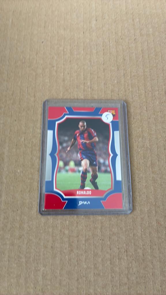 Daka card ronaldo r9, Ophalen of Verzenden, Zo goed als nieuw, Plaatje