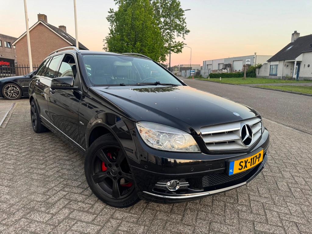Mercedes-Benz C-klasse Estate 180 K BlueEFFICIENCY Business, Achterwielaandrijving, 1445 kg, Zwart, Parkeersensor