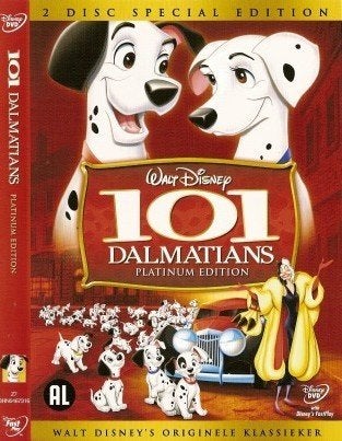 Walt Disney - 101 Dalmatians Platinum Edition, Tekenfilm, Ophalen of Verzenden, Zo goed als nieuw, Alle leeftijden