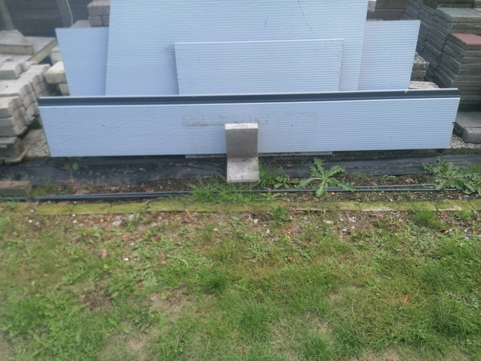 Gebruikte sandwichpanelen voor diverse toepassingen, Tuin en Terras, Schuttingen, Ophalen, Kunststof, Minder dan 3 meter, 1 tot 2 meter