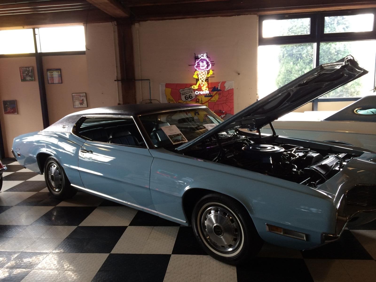 Ford thunderbird oldtimer 1970 Blauw te koop, foto 6