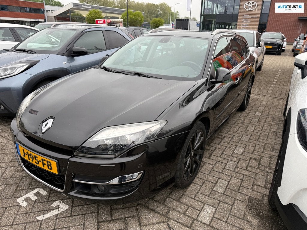 Renault Laguna Estate 2.0 T GT 170 PK! | PDC | CRUISE | AUTO, Auto's, 4 cilinders, Parkeersensor, Leder en Stof, Zwart