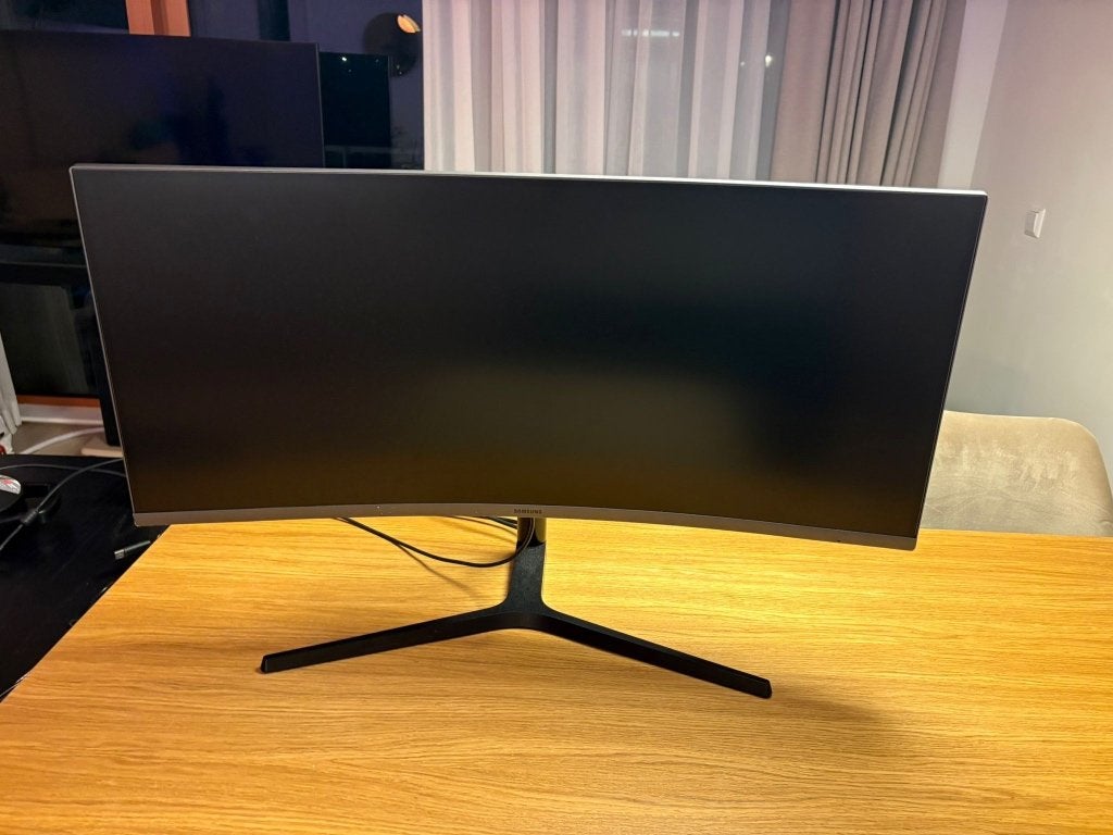 Samsung 34” Curved Ultrawide QHD Monitor – USB-C – 100Hz, Computers en Software, 3 tot 5 ms, Hoofdtelefoonaansluiting, VA, Zo goed als nieuw