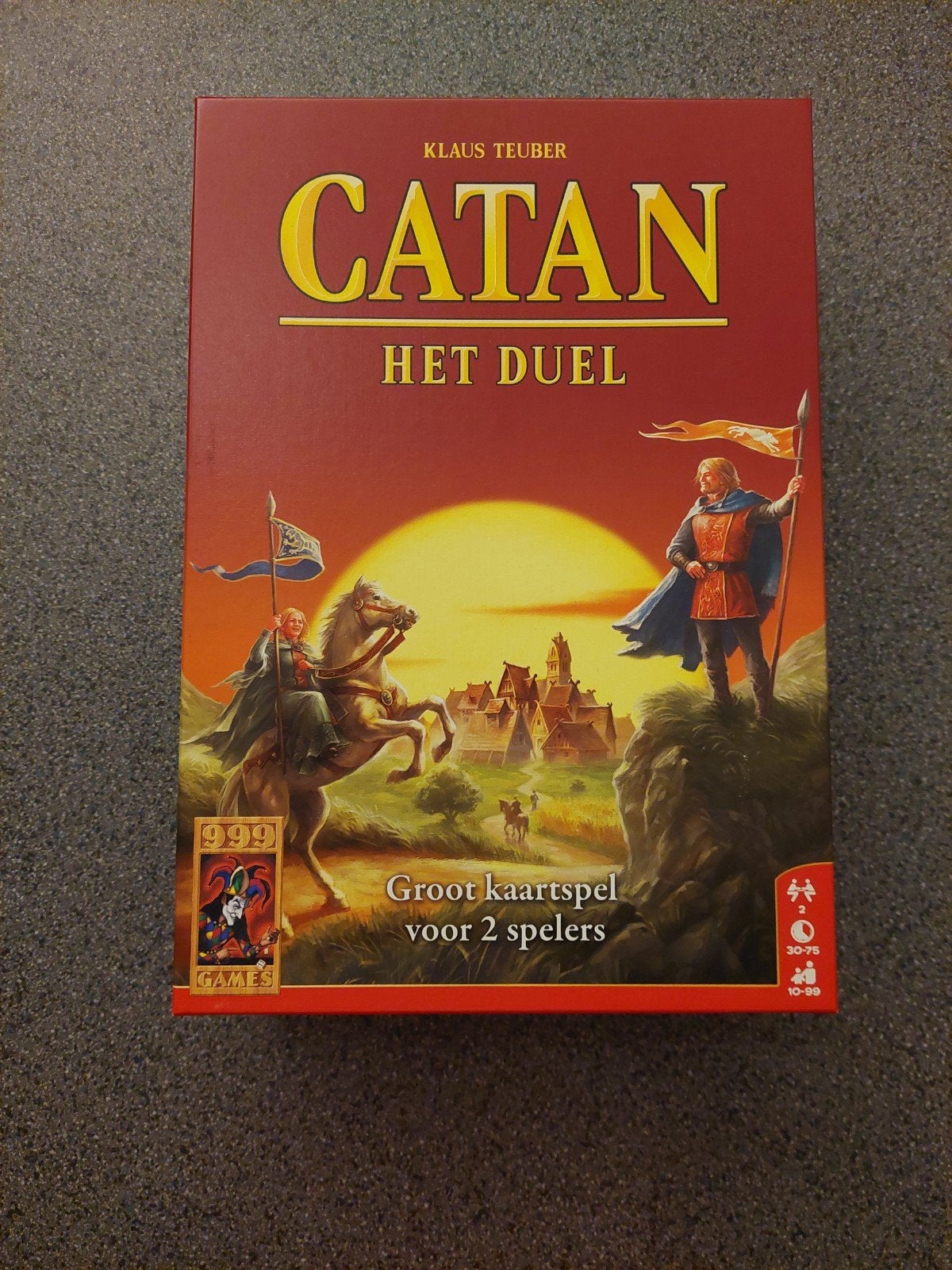 Catan: Het Duel - Groot kaartspel voor 2 spelers, Hobby en Vrije tijd, Gezelschapsspellen | Kaartspellen, Een of twee spelers