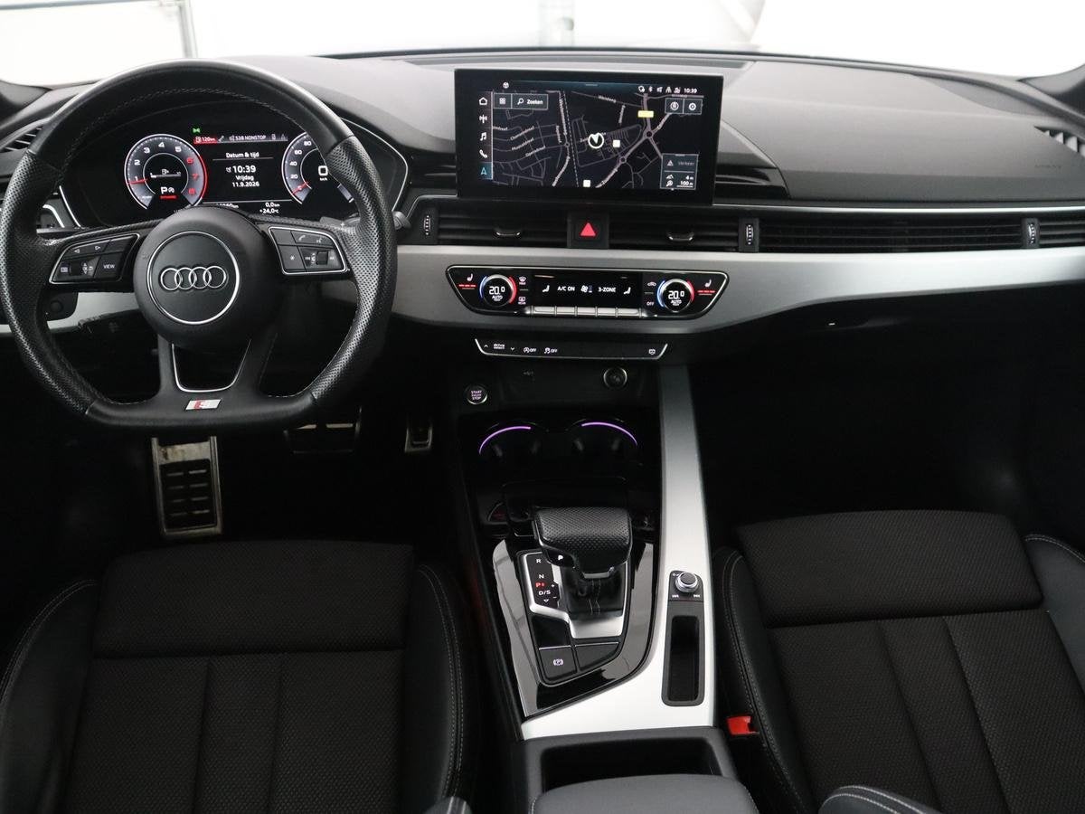 Audi A5 Sportback 35 TFSI S edition | Panoramadak | Virtual, Auto's, Gebruikt, 4 cilinders, Blauw, Alcantara