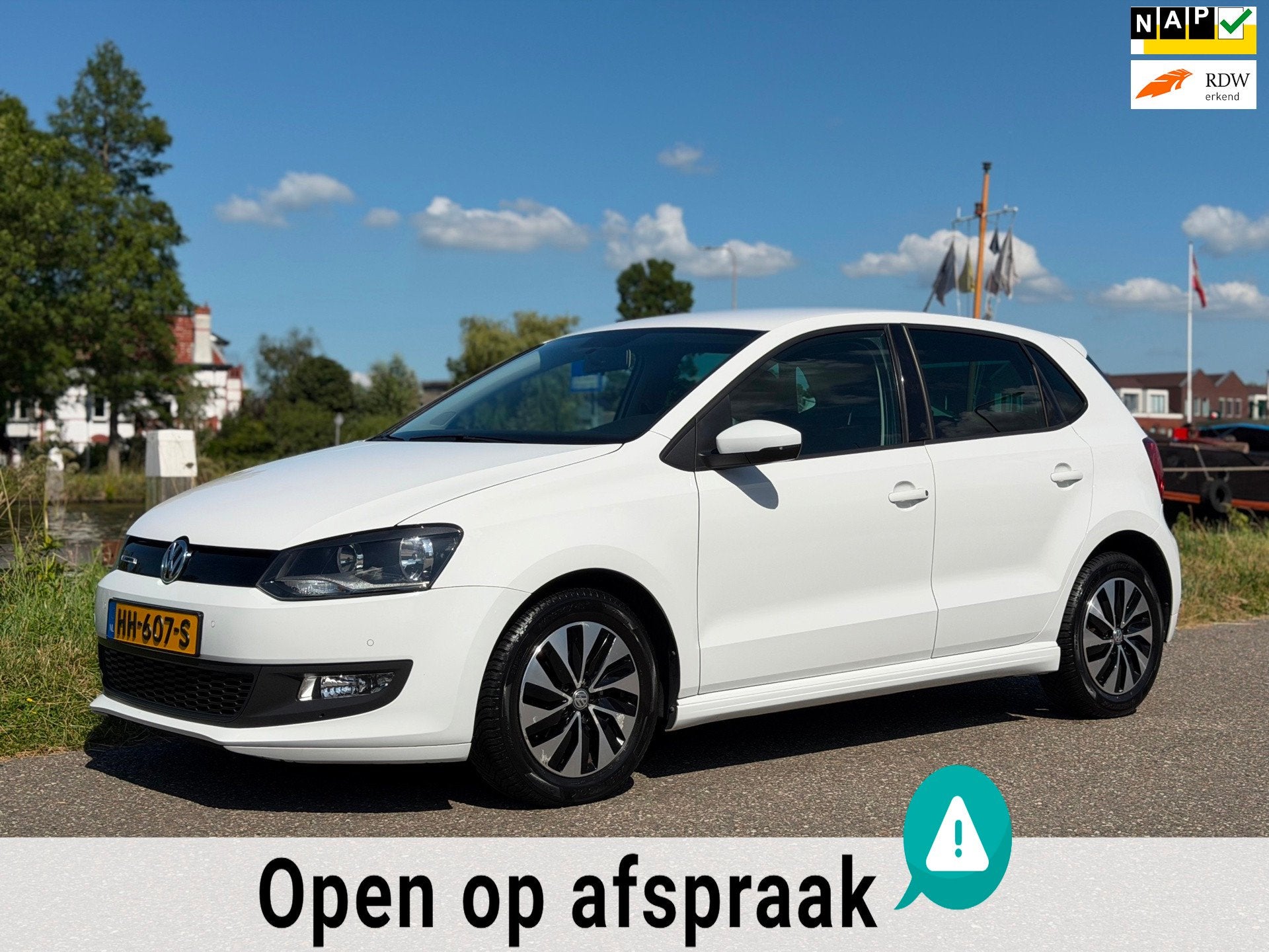 Volkswagen Polo 1.0 TSI BlueMotion Edition 95PK CARPLAY PDC, Auto's, Volkswagen, Bedrijf, Te koop, Polo, ABS, Airbags, Airconditioning
