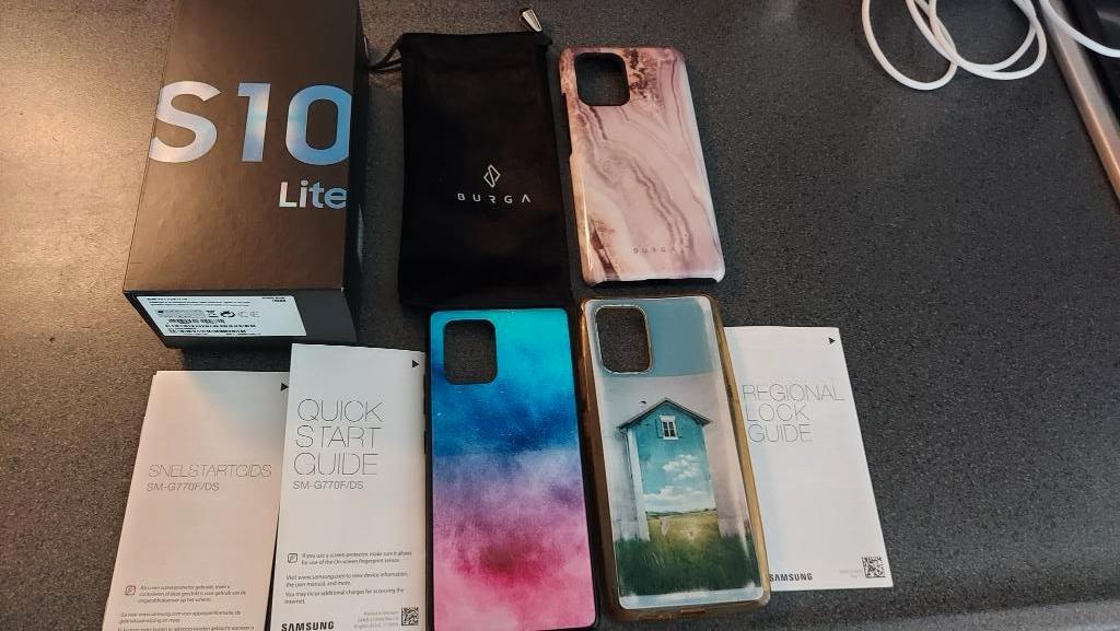 SAMSUNG S 10 LITE DUAL SIM ZEER PERFECTE STAAT, Telecommunicatie, Mobiele telefoons | Samsung, Ophalen, Zwart, Zo goed als nieuw