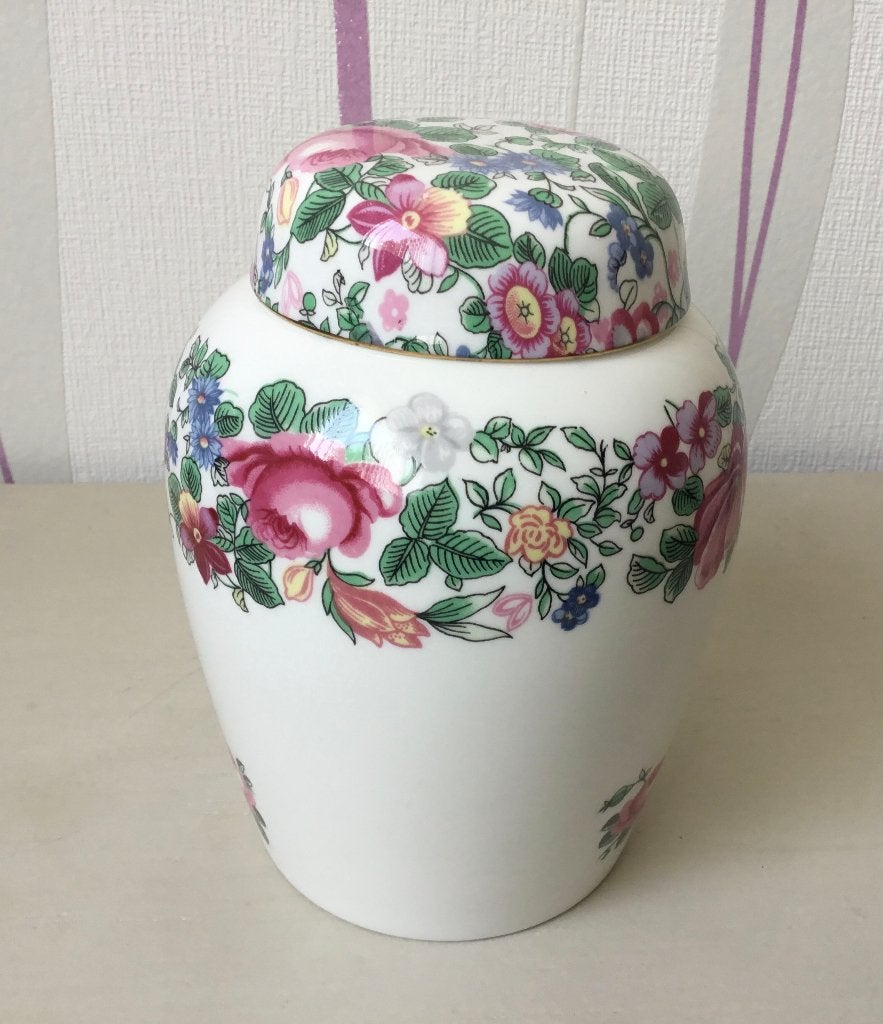 Gemberpot Crown Staffordshire Thousand Flowers England, Ophalen of Verzenden, Zo goed als nieuw, Overige materialen
