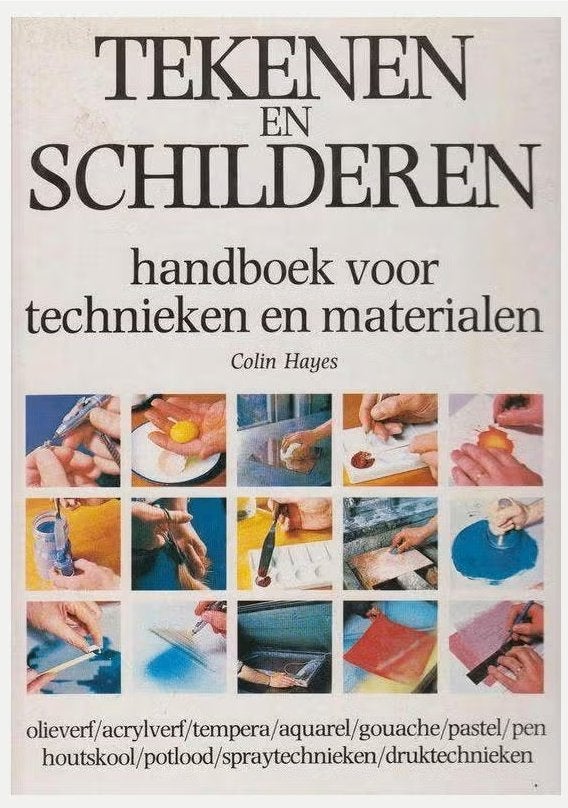 Tekenen en schilderen - Colin Hayes, Ophalen of Verzenden, Zo goed als nieuw, Tekenen en Schilderen