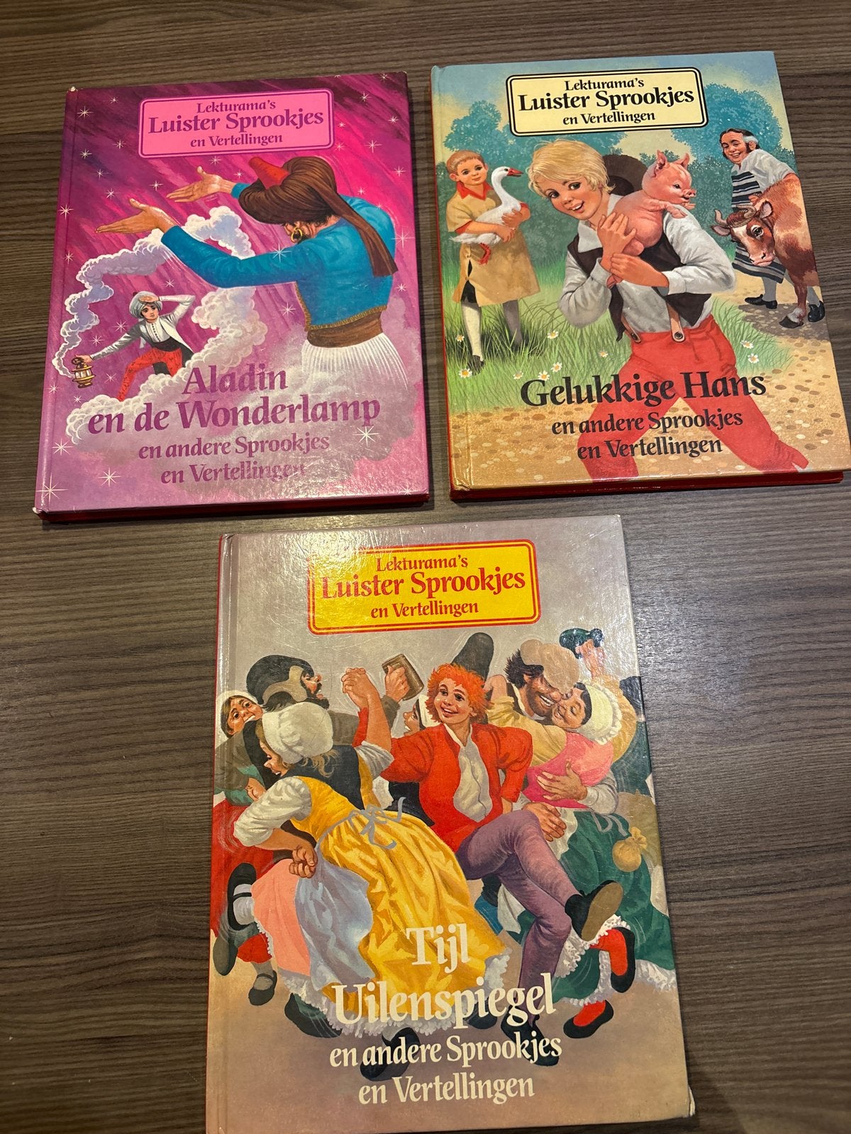Lekturama's Luister Sprookjes - 3 stuks, Boeken, Ophalen of Verzenden, Gelezen
