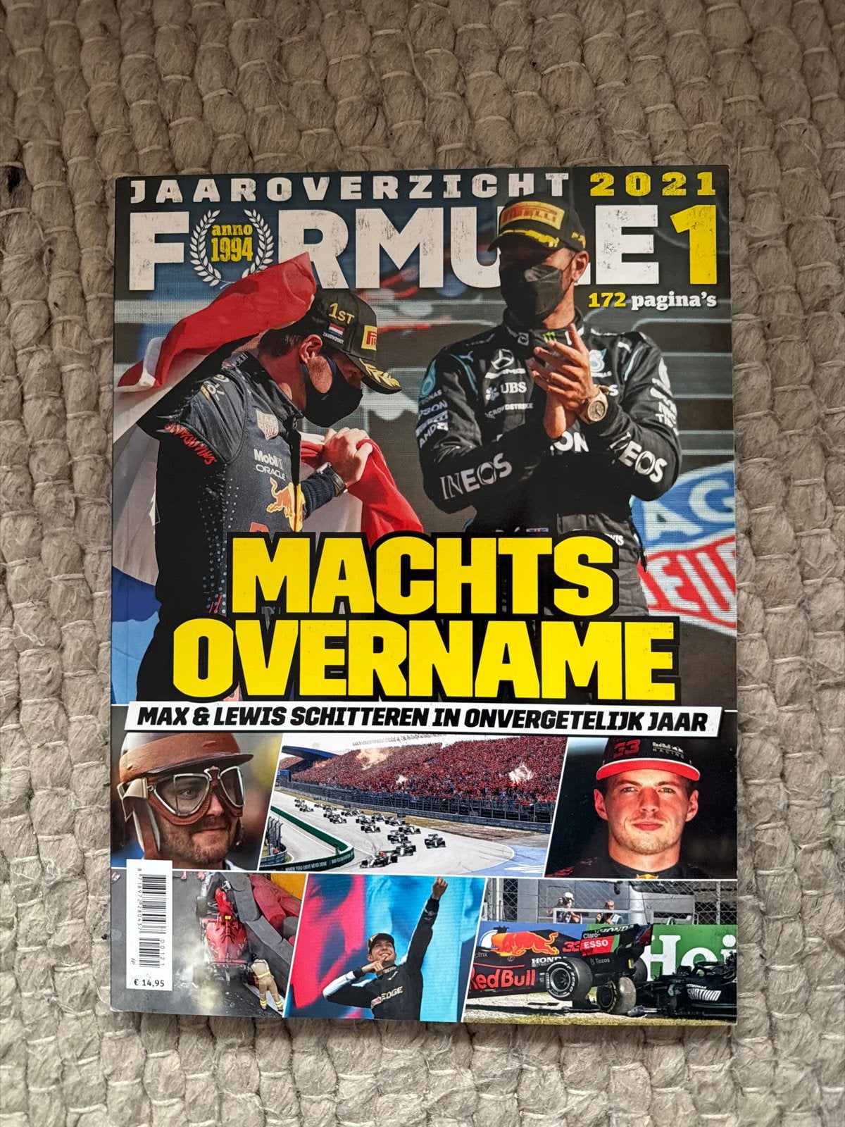 Formule 1 Jaaroverzicht 2021 - Max & Lewis, Ophalen of Verzenden, Zo goed als nieuw, Sport en Vrije tijd