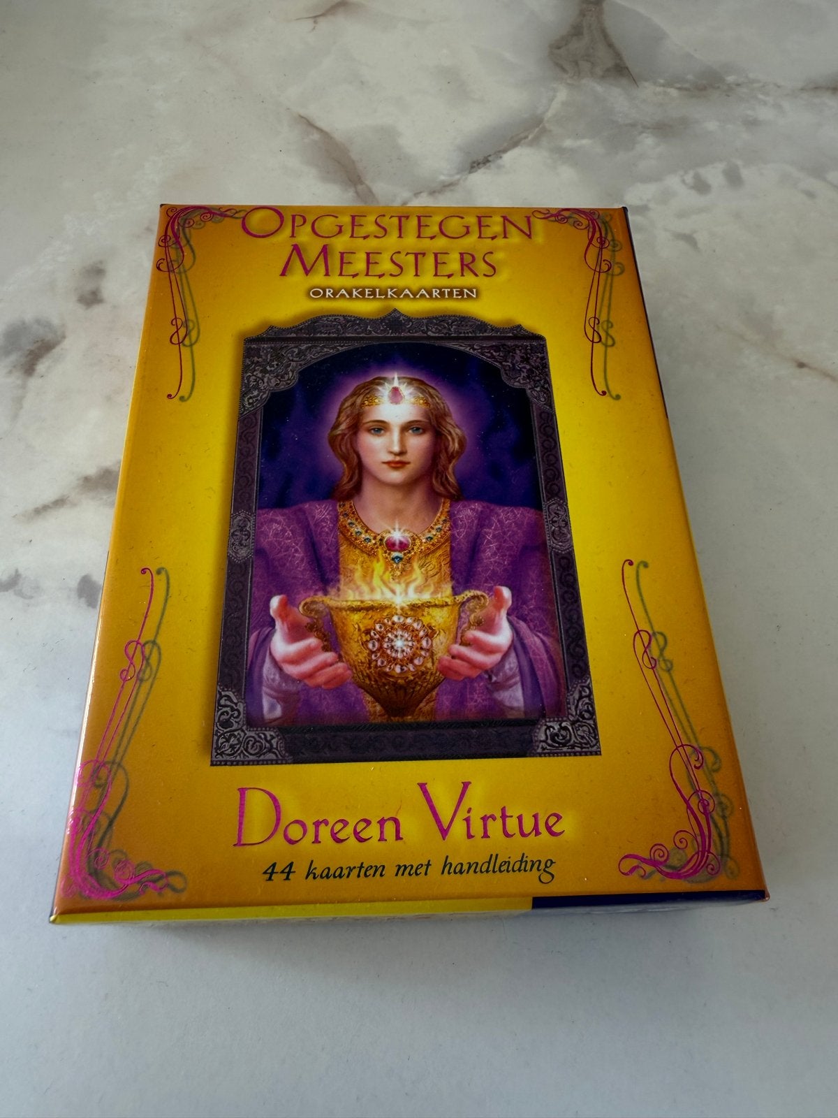 Opgestegen Meesters Orakelkaarten - Doreen Virtue, Ophalen of Verzenden, Zo goed als nieuw, Spiritualiteit algemeen, Overige typen