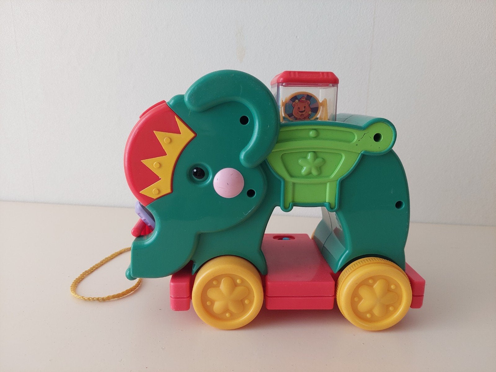 Fisher-Price trekdier, Circus Olifant met geluid, Ophalen of Verzenden, Met geluid