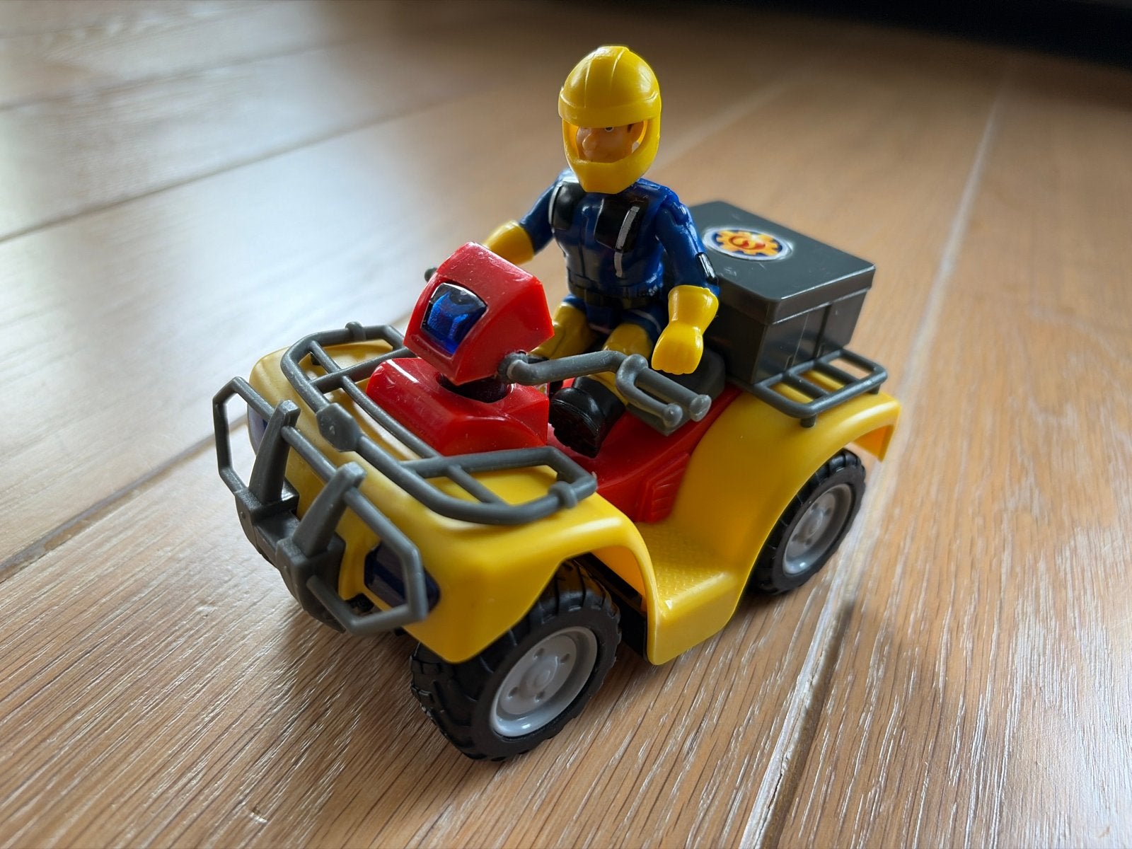 Brandweerman Sam Quad met Brandweerman Sam figuur, Kinderen en Baby's, Ophalen of Verzenden, Zo goed als nieuw