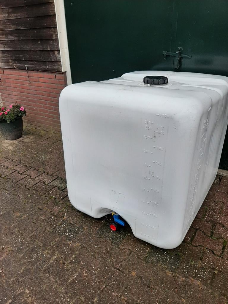 Regenton, watervat, ibc container, Tuin en Terras, Regentonnen, 150 liter of meer, Ophalen of Verzenden