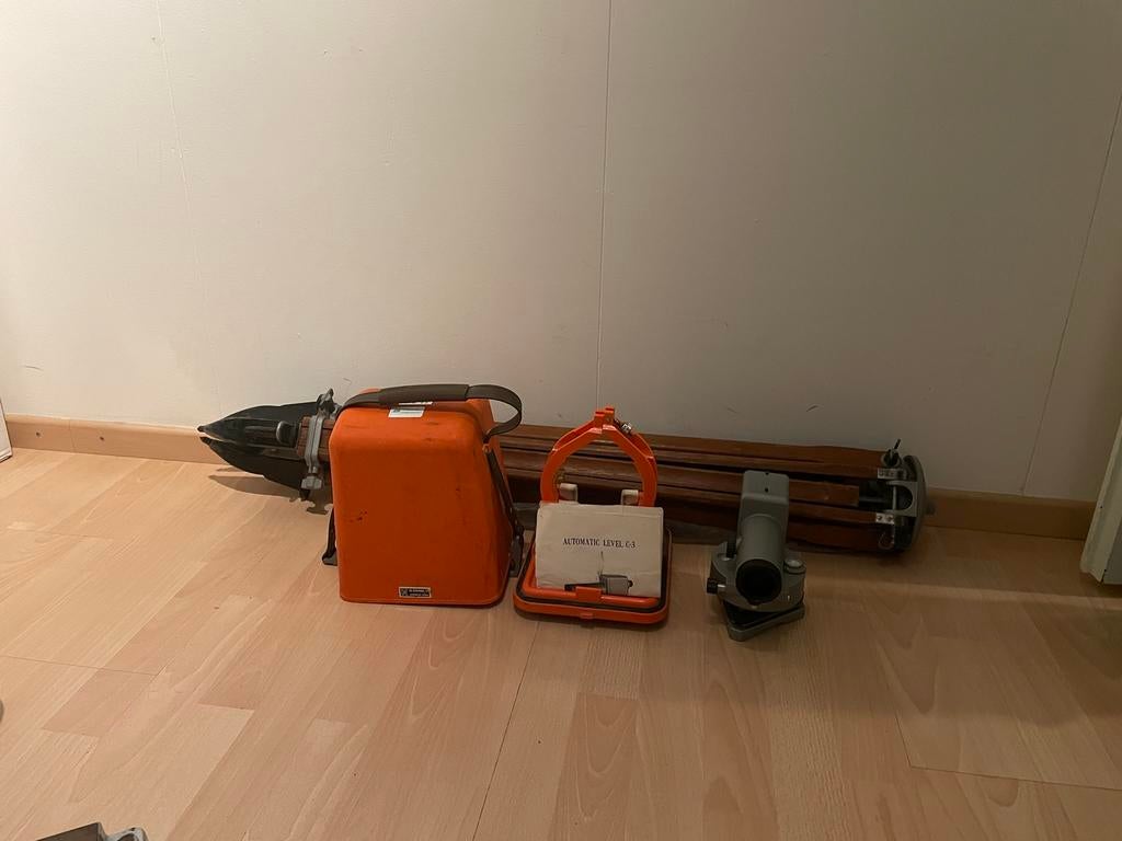 Half automaat waterpas instrument, Ophalen, Gebruikt, Overige meters