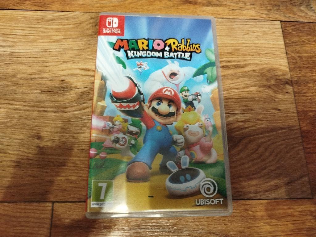 Mario + Rabbits Kingdom Battle Nintendo Switch, 2 spelers, Zo goed als nieuw, Vanaf 7 jaar, Ophalen