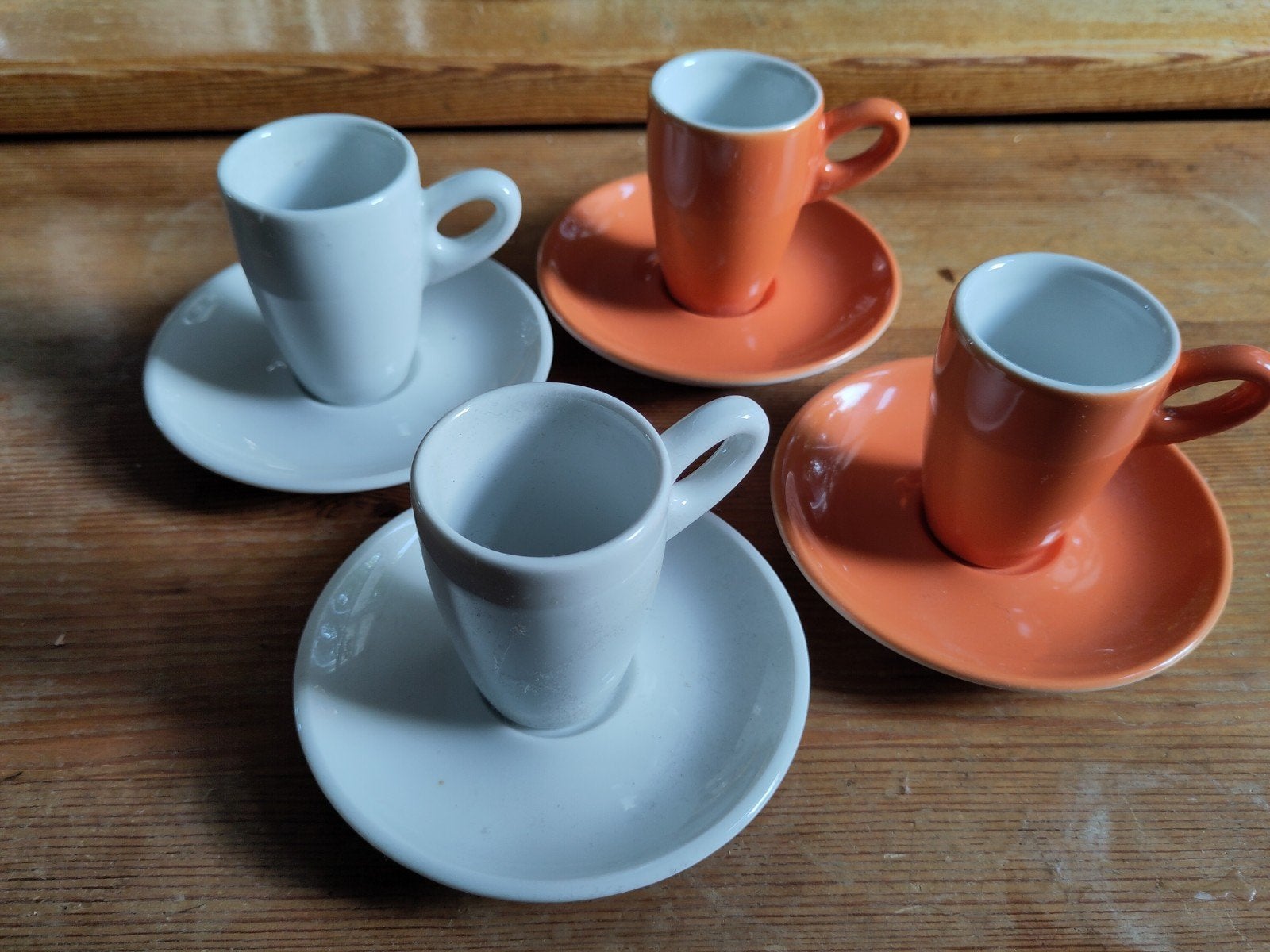 4x Walküre espresso kopjes met schotels - Peeze, Ophalen of Verzenden