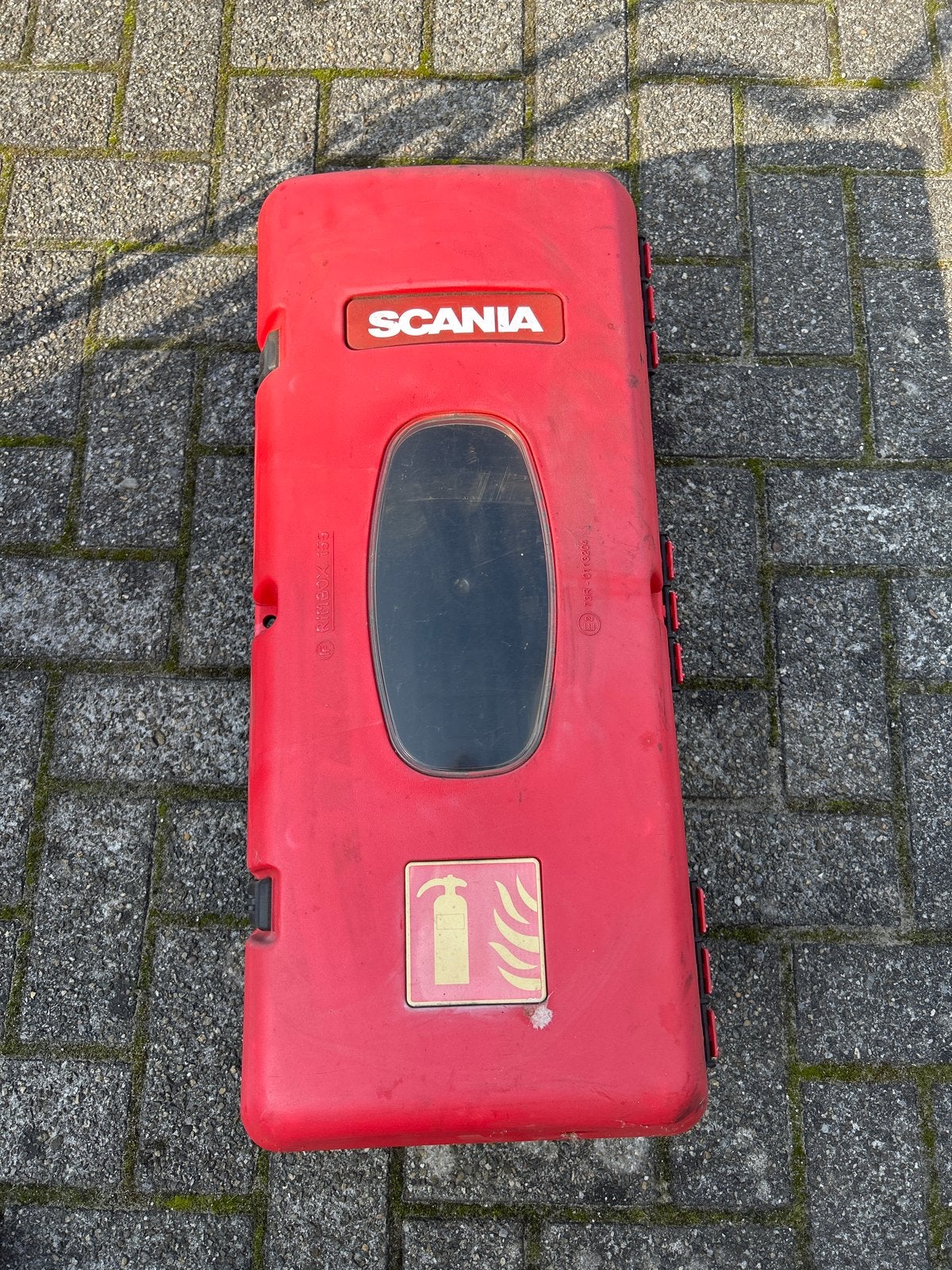 Scania brandblusser kist voor truck/trailer, Auto-onderdelen, Ophalen, Gebruikt, Overige automerken