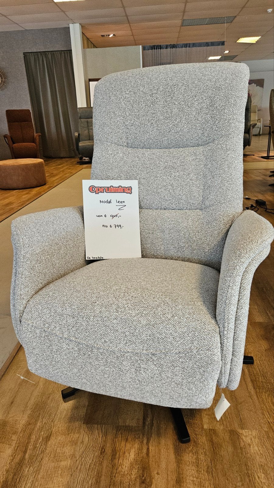 sta op en relax fauteuil,s /stoelen bij Zitgemak in joure, Ophalen of Verzenden, Nieuw, 75 tot 100 cm, 50 tot 75 cm