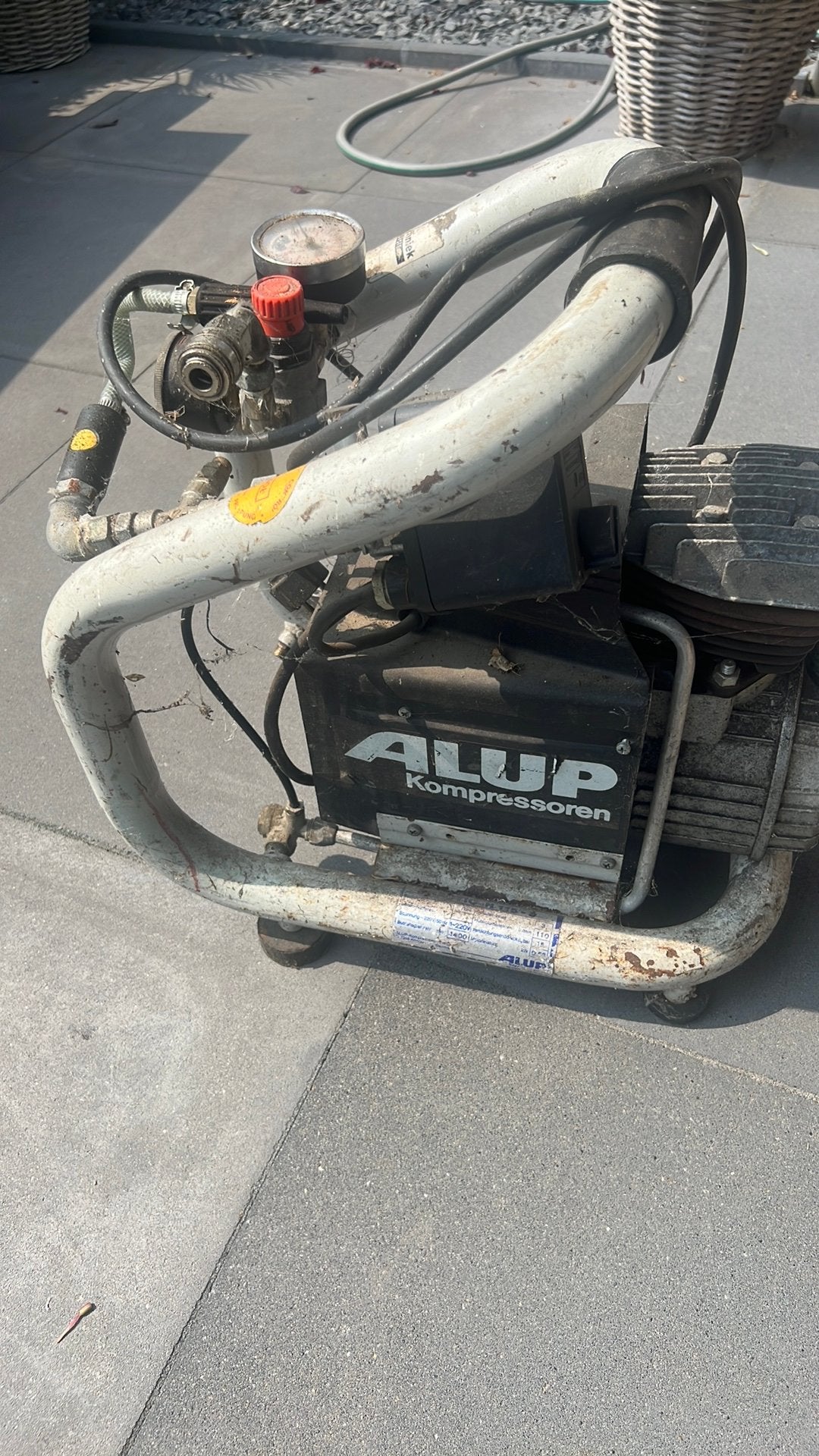Alup compressor, 100 liter of meer, Ophalen, Gebruikt