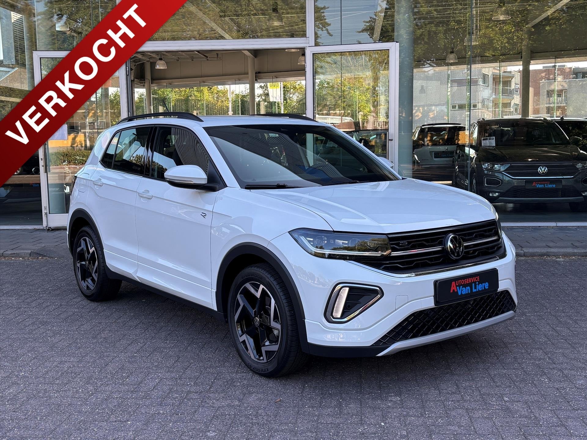VOLKSWAGEN T-Cross 1.0 TSI 116pk DSG-7 R-Line|Adapt Cruise|, 12 maanden, Gebruikt, 116 pk, Wit