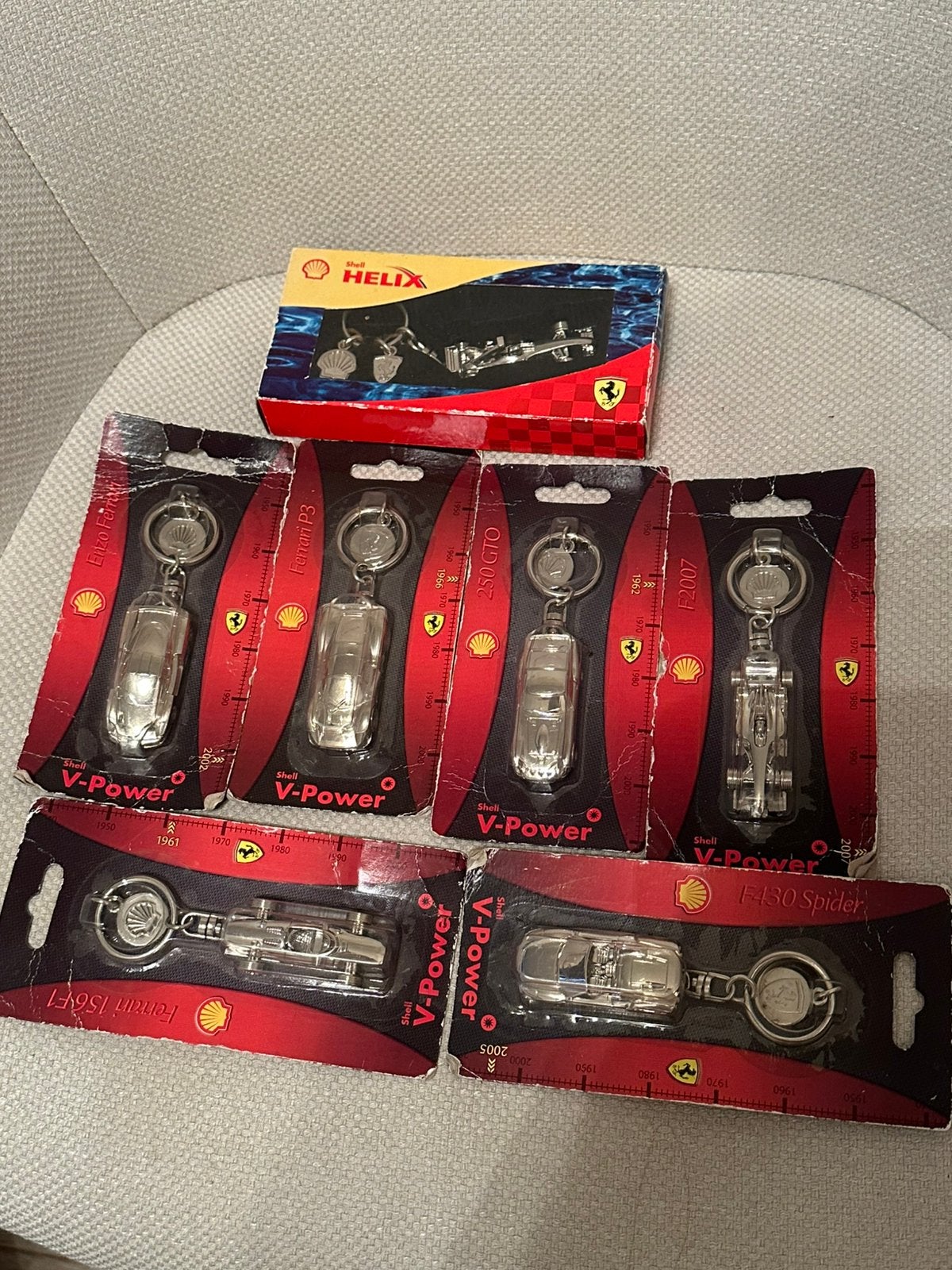 Shell x Ferrari sleutelhanger collectie!, Ophalen of Verzenden, Zo goed als nieuw, Auto's