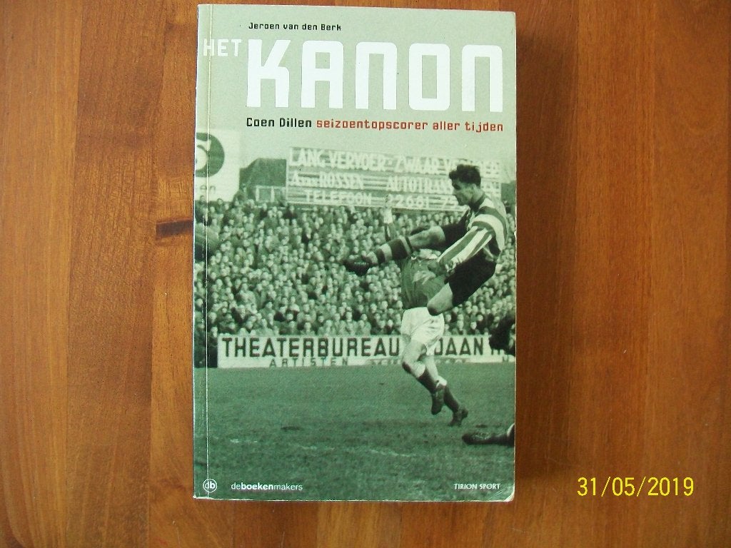 Coen Dillen ( PSV) - Het Kanon - seizoentopscorer aller tijd, Verzenden, Zo goed als nieuw, PSV, Boek of Tijdschrift