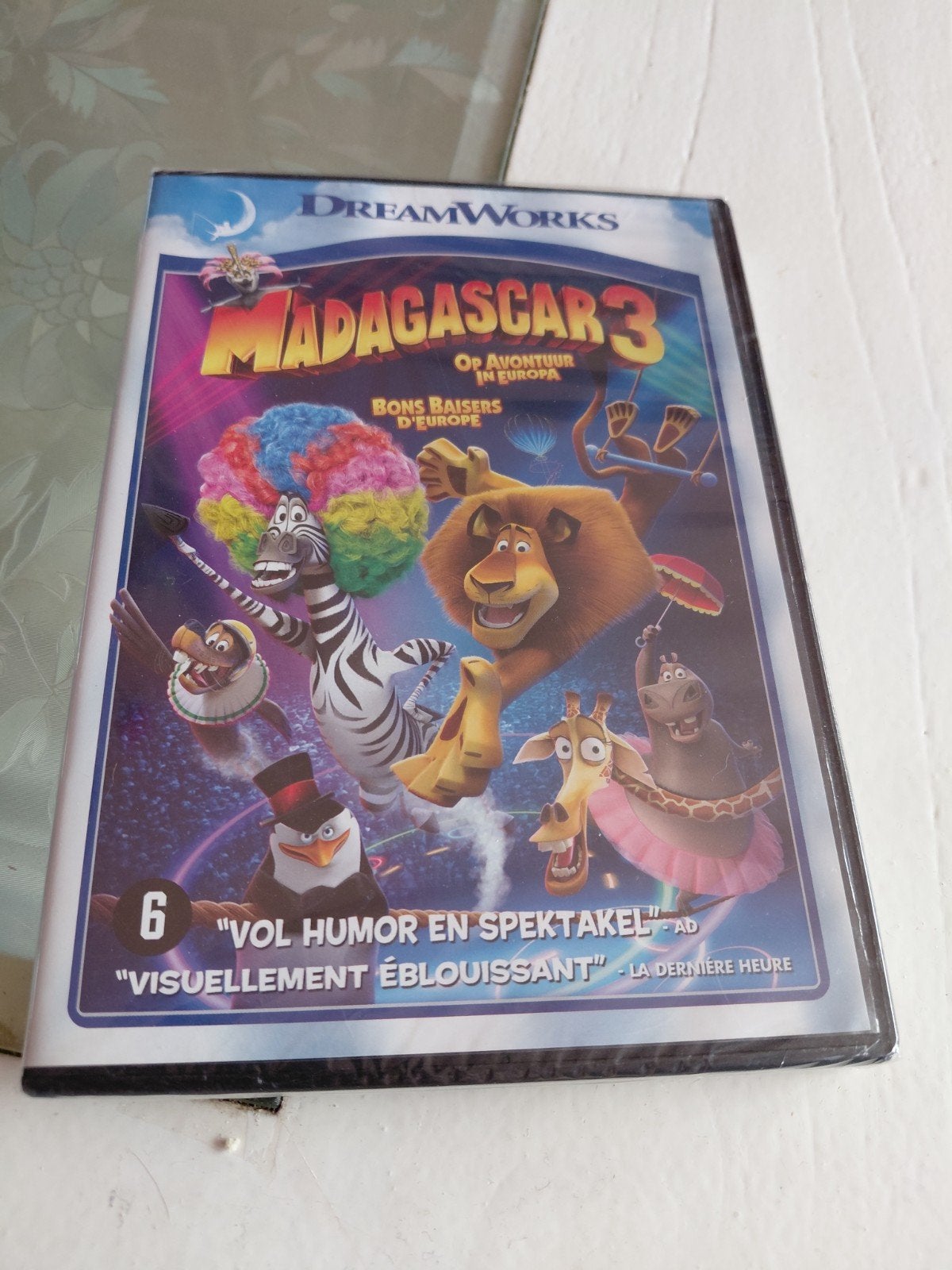 Madagascar 3 dvd. NIEUW IN SEAL., Europees, Tekenfilm, Alle leeftijden, Ophalen of Verzenden