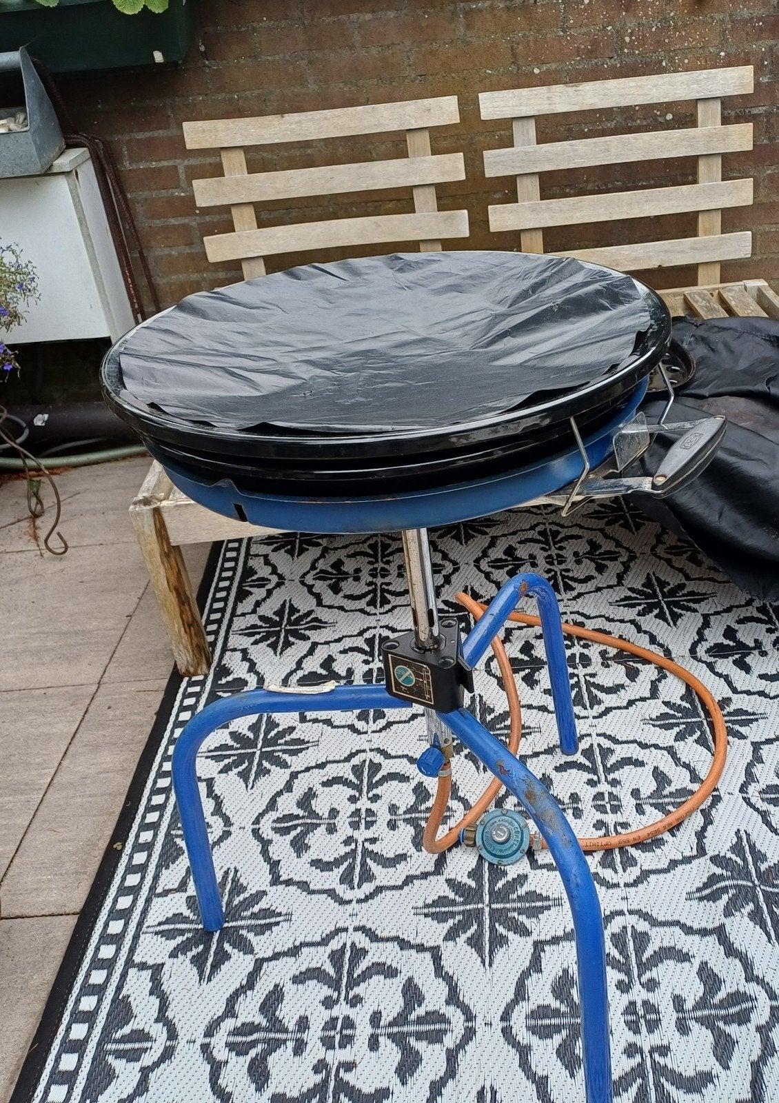 Cadac skottelbraai, Ophalen