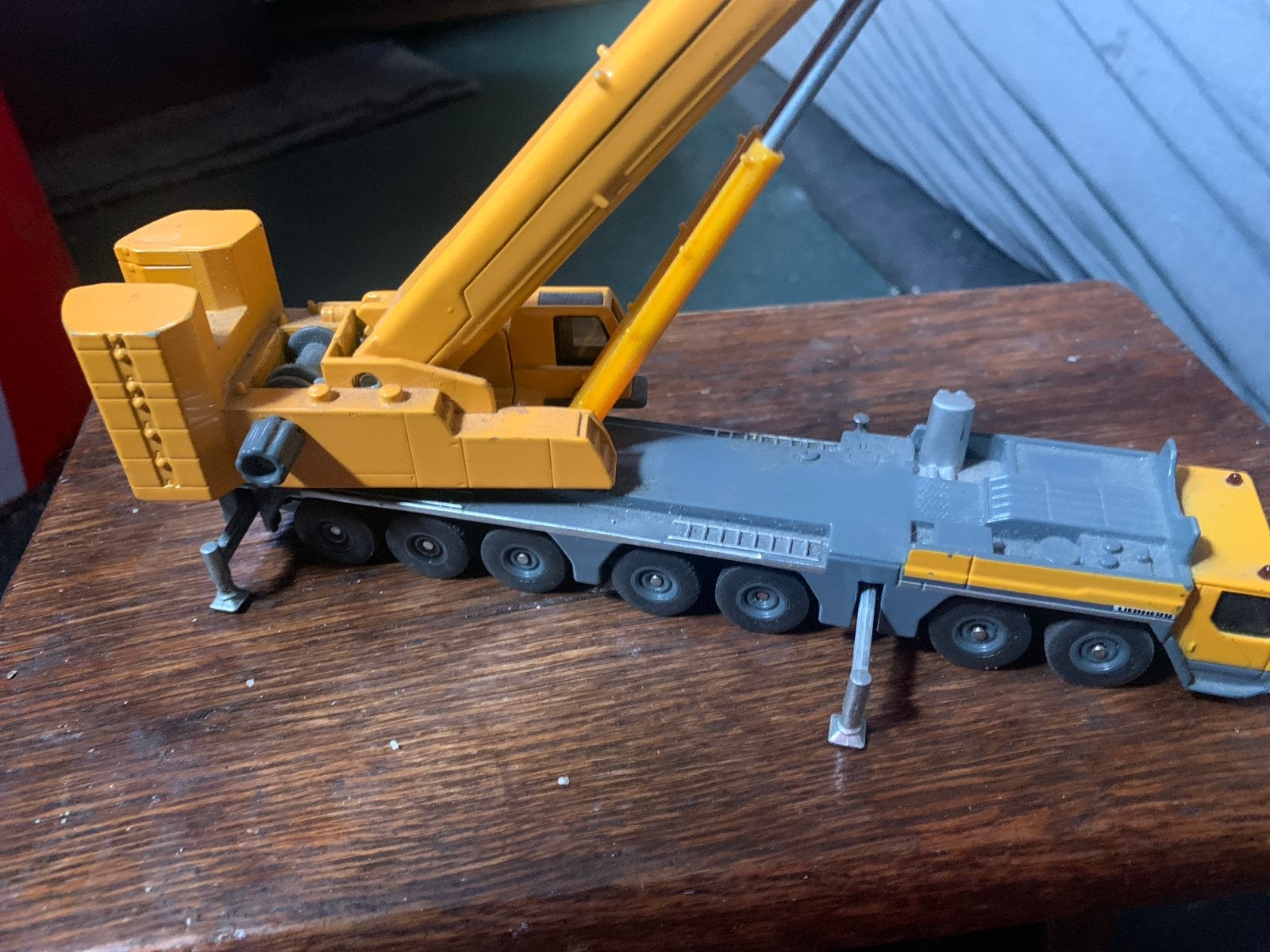 Liebherr Mobiele Kraan Speelgoedmodel sikku metal, Ophalen of Verzenden, Zo goed als nieuw