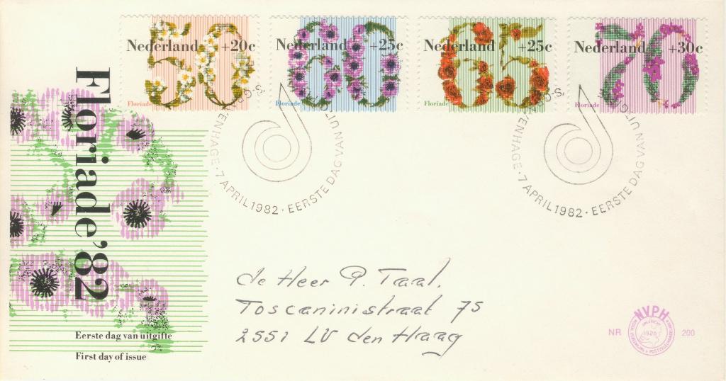 Eerstedagenvelop Nederland Nr. 200., Ophalen of Verzenden, Beschreven, Nederland