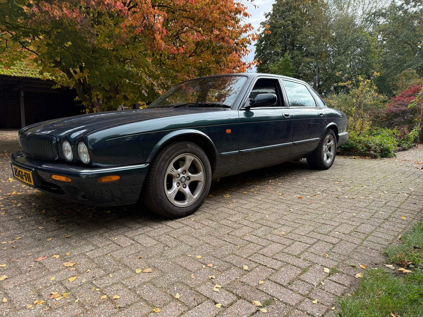 Jaguar XJ 3.2 Executive V8 2001 Groen Motorprobleem, Auto's, Automaat, Achterwielaandrijving, 8 cilinders, Particulier