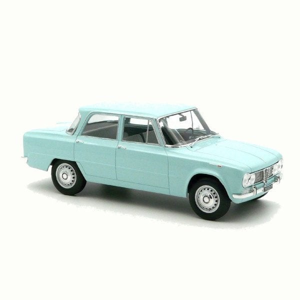 Alfa Romeo Giulia TI 1964 Sky Blauw Modelauto 1/18 Norev, Auto, Norev, Ophalen of Verzenden, Norev
