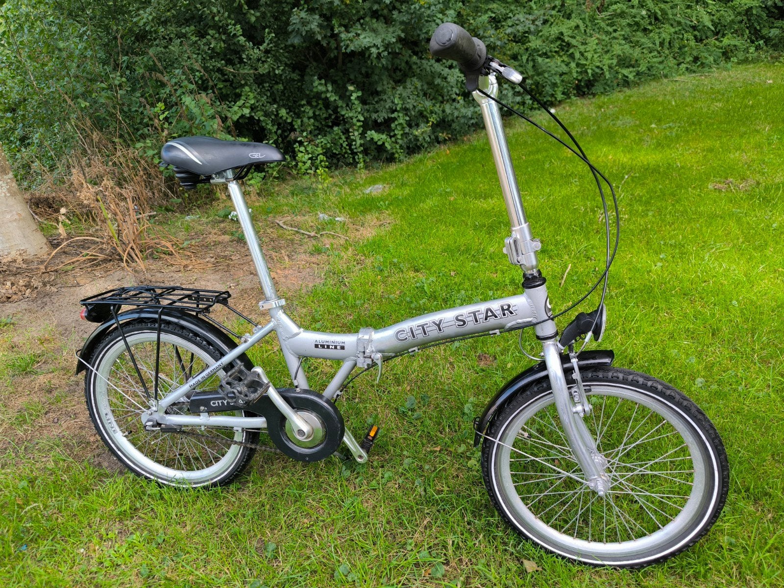 CityStar aluminium vouwfiets 3 versnellingen in goede staat, Ophalen of Verzenden, Totaal opvouwbaar, 20 inch of meer, Versnellingen