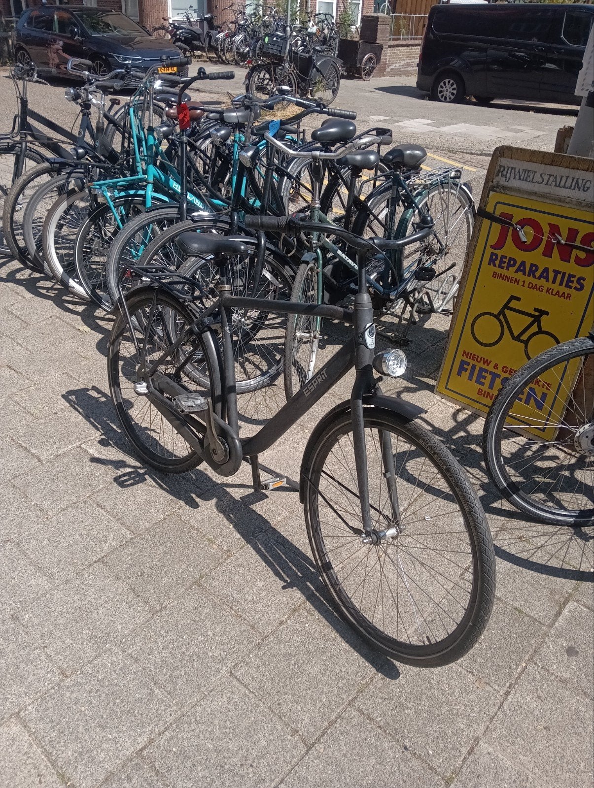 Gazelle Esprit 28 inch 54 cm 3 versnelling heren/jongensfiet, Ophalen, Terugtraprem, Gebruikt, Versnellingen