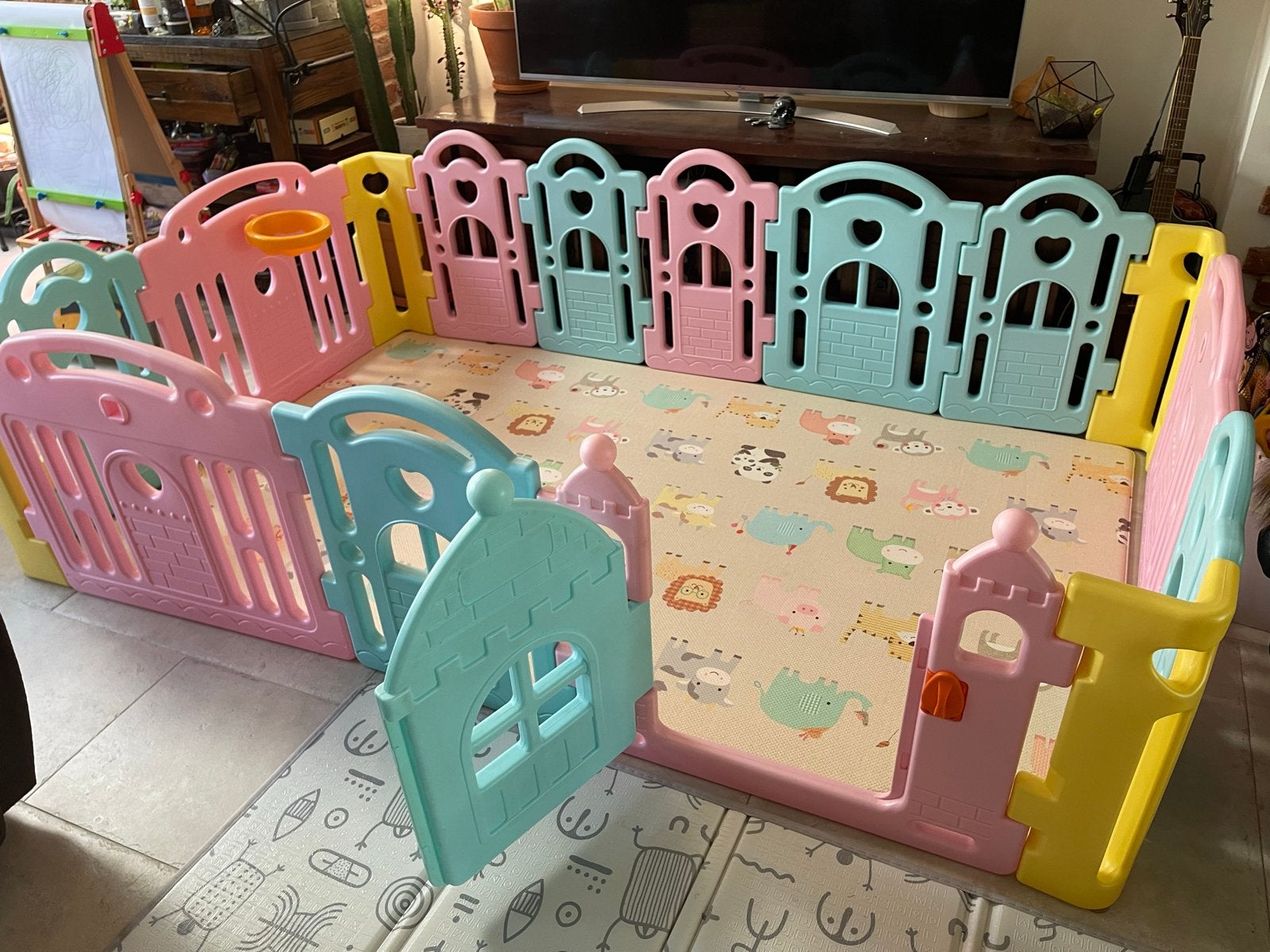 Baby Box / Speelbox / Box voor baby's en peuters 230x140, Ophalen, Zo goed als nieuw, Overige typen