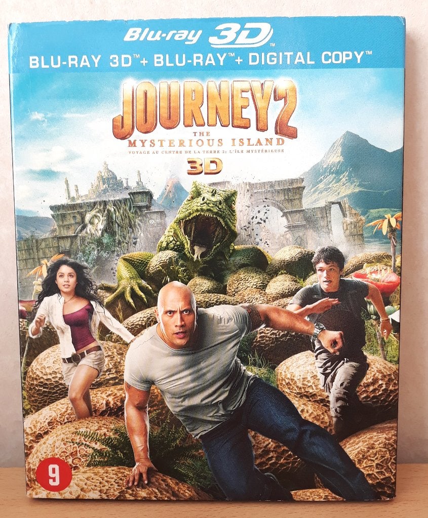 Journey 2 - The mysterious island (3D &Blu-ray&Digital Copy), Avontuur, Engels, Nederlands, Film
