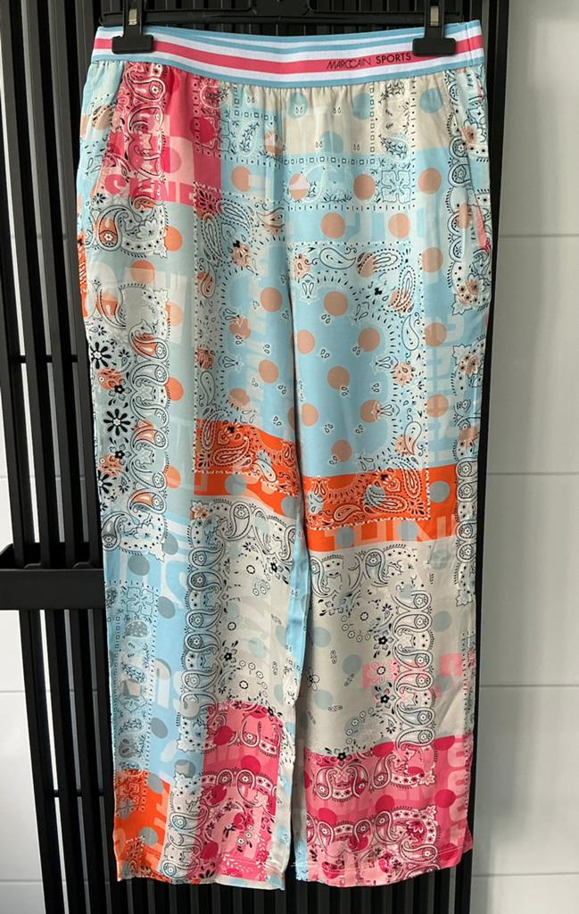 Marccain, broek, N3, 38-40, zomers!, lengte is 7/8, viscose, Maat 38/40 (M), Overige kleuren, Ophalen of Verzenden, Zo goed als nieuw