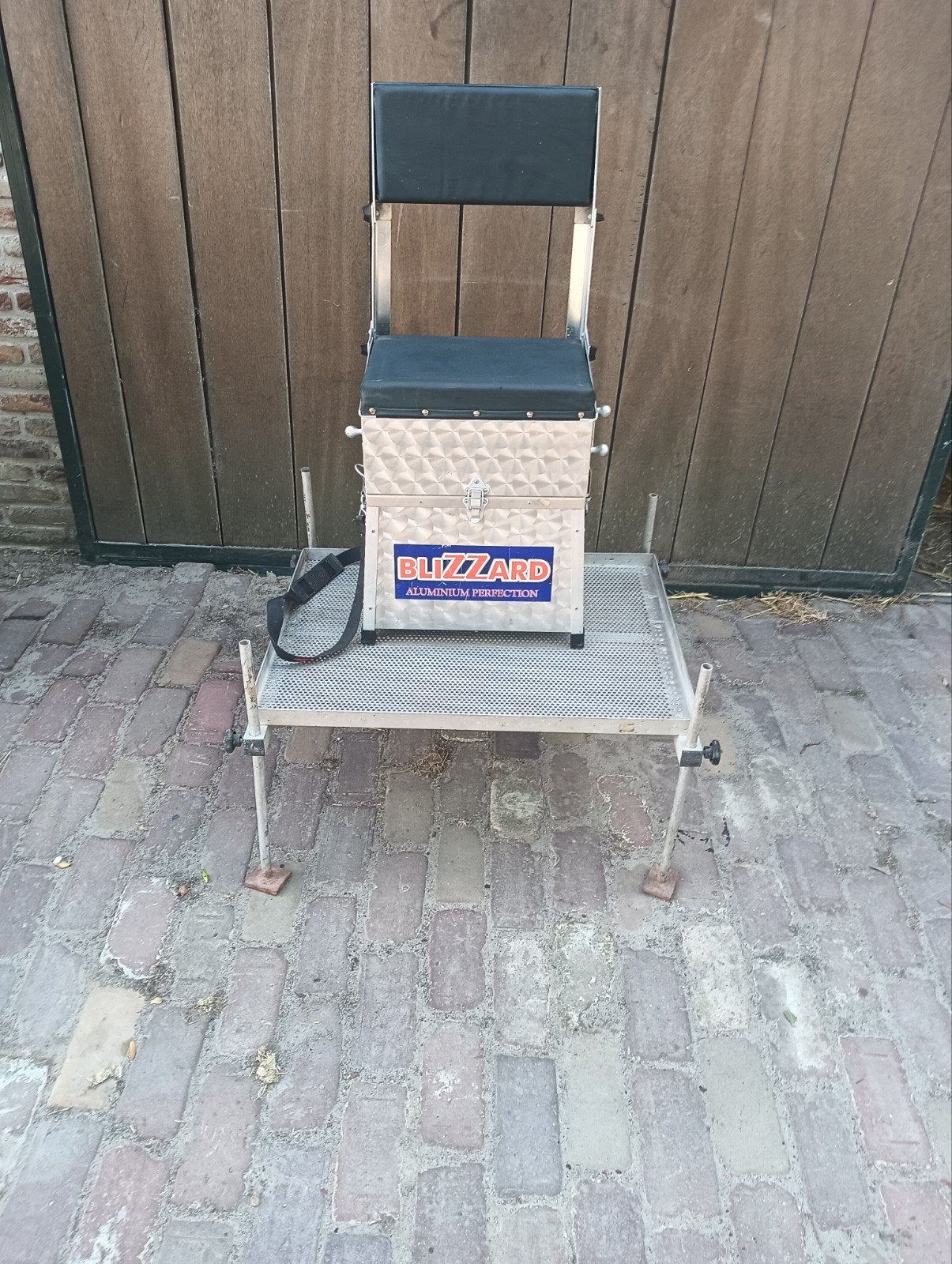 net viskoffer met plateau, Watersport en Boten, Hengelsport | Witvissen, Ophalen, Gebruikt, Overige typen