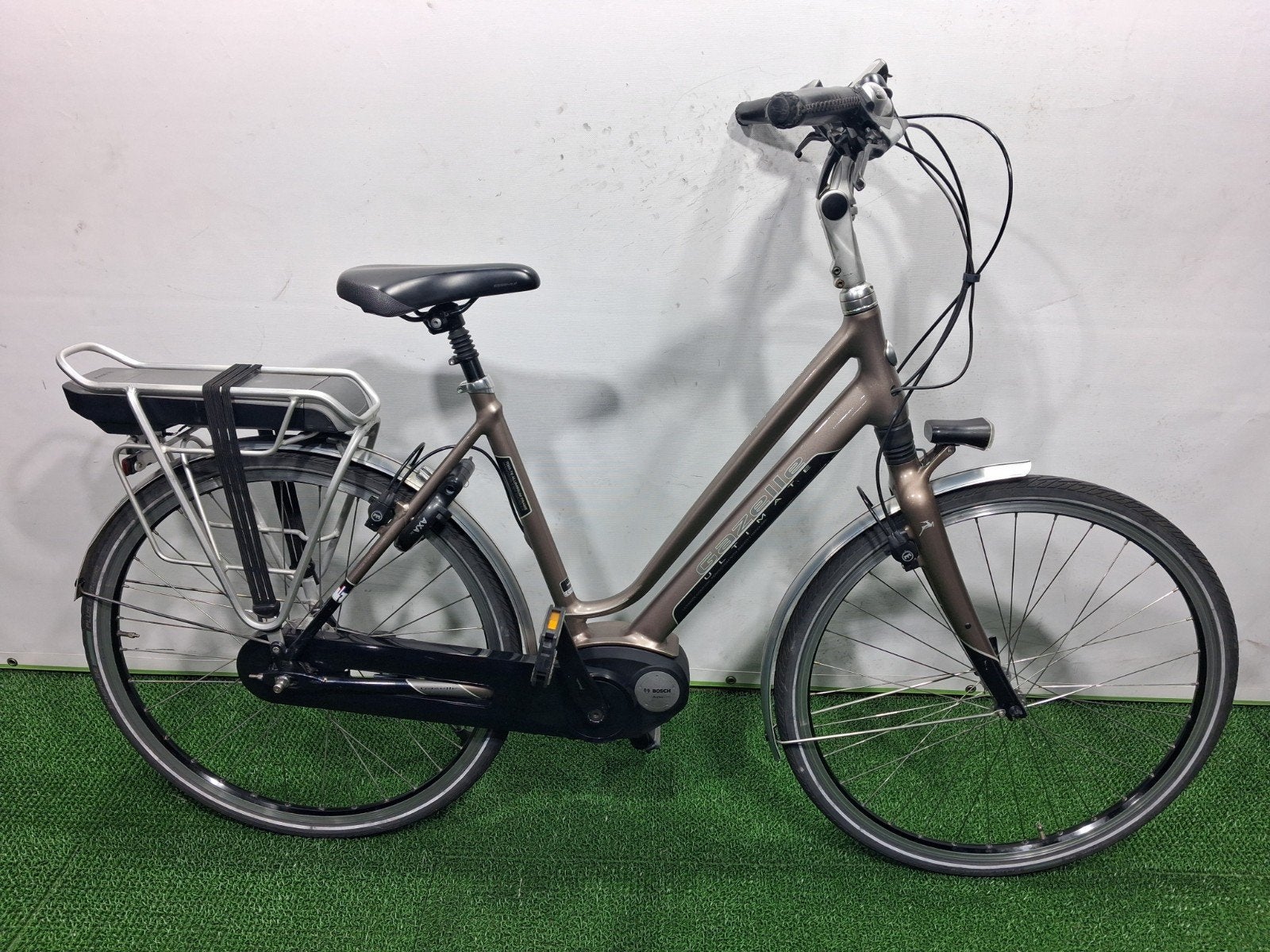 gazelle ultimate bosch active 400wh, Fietsen en Brommers, 53 tot 56 cm, Ophalen, Zo goed als nieuw, Gazelle