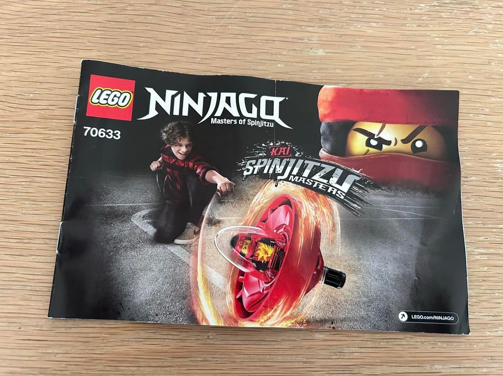 Lego ninjago 70633, Lego, Compleet, Ophalen of Verzenden, Zo goed als nieuw