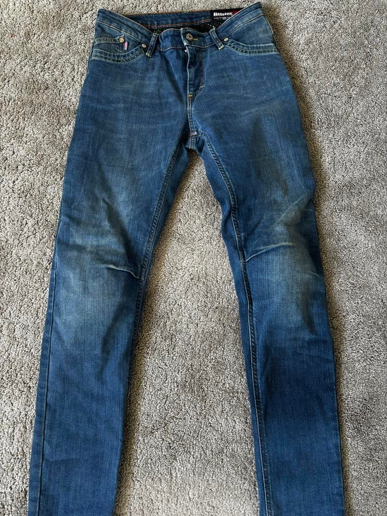 Blauer H.T. motorbroek maat 29, Motoren, Kleding | Motorkleding, Ophalen of Verzenden, Tweedehands, Heren, Broek | textiel