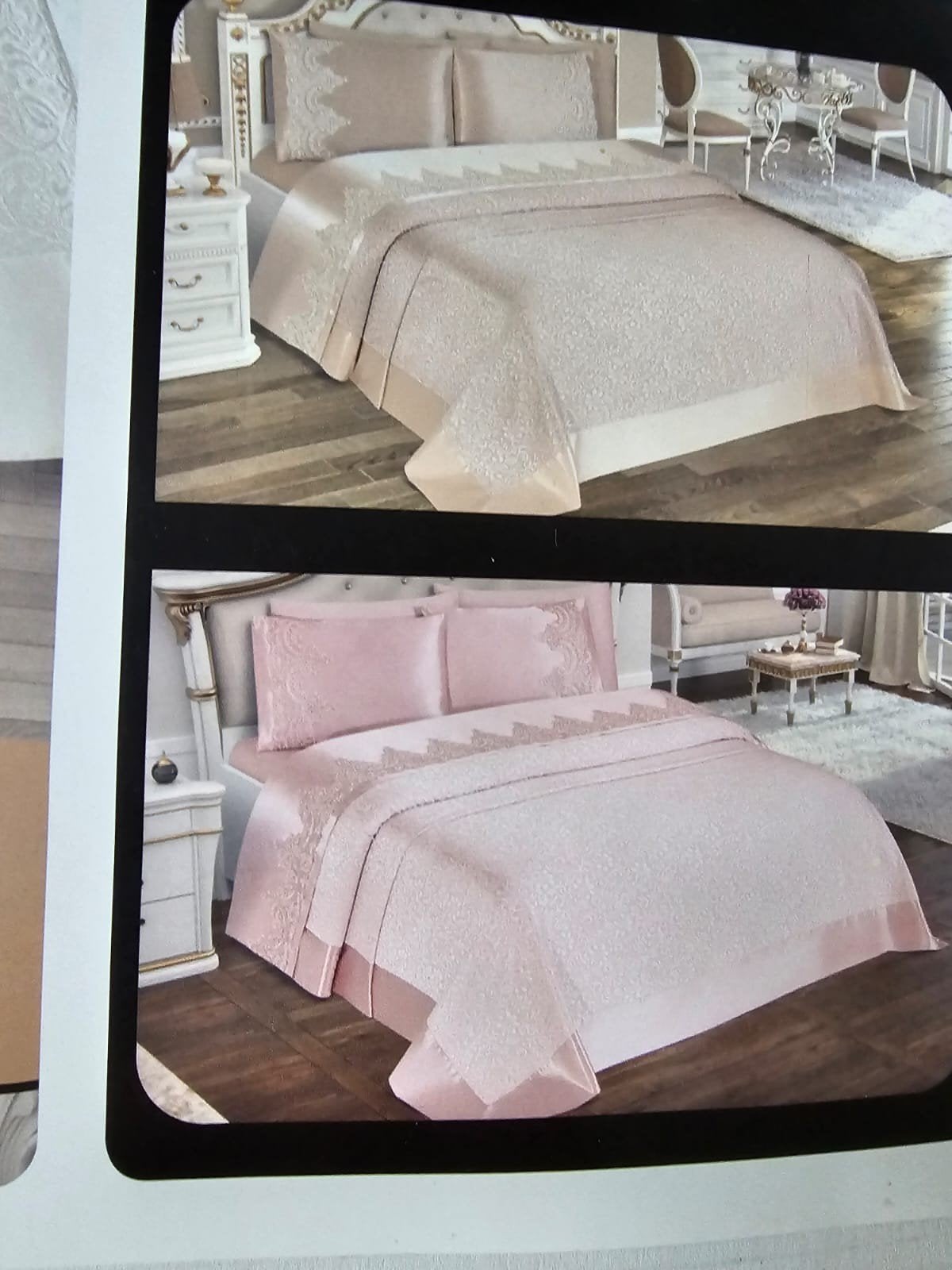 Gloednieuwe Sprei in Doos - Ongebruikt, Beige, Ophalen of Verzenden, Overige maten, Stof