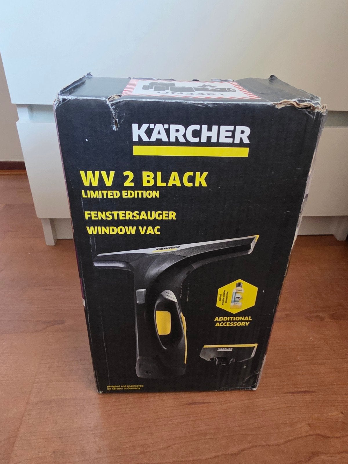 Kärcher WV 2 Black Limited Edition Window Vac, Ophalen