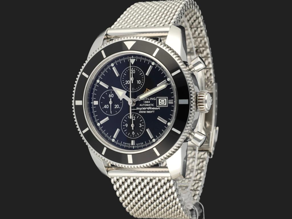 Breitling
SuperOcean Heritage Chronograph A13320, Sieraden, Tassen en Uiterlijk, Horloges | Heren, Ophalen, Gebruikt, Staal, Breitling