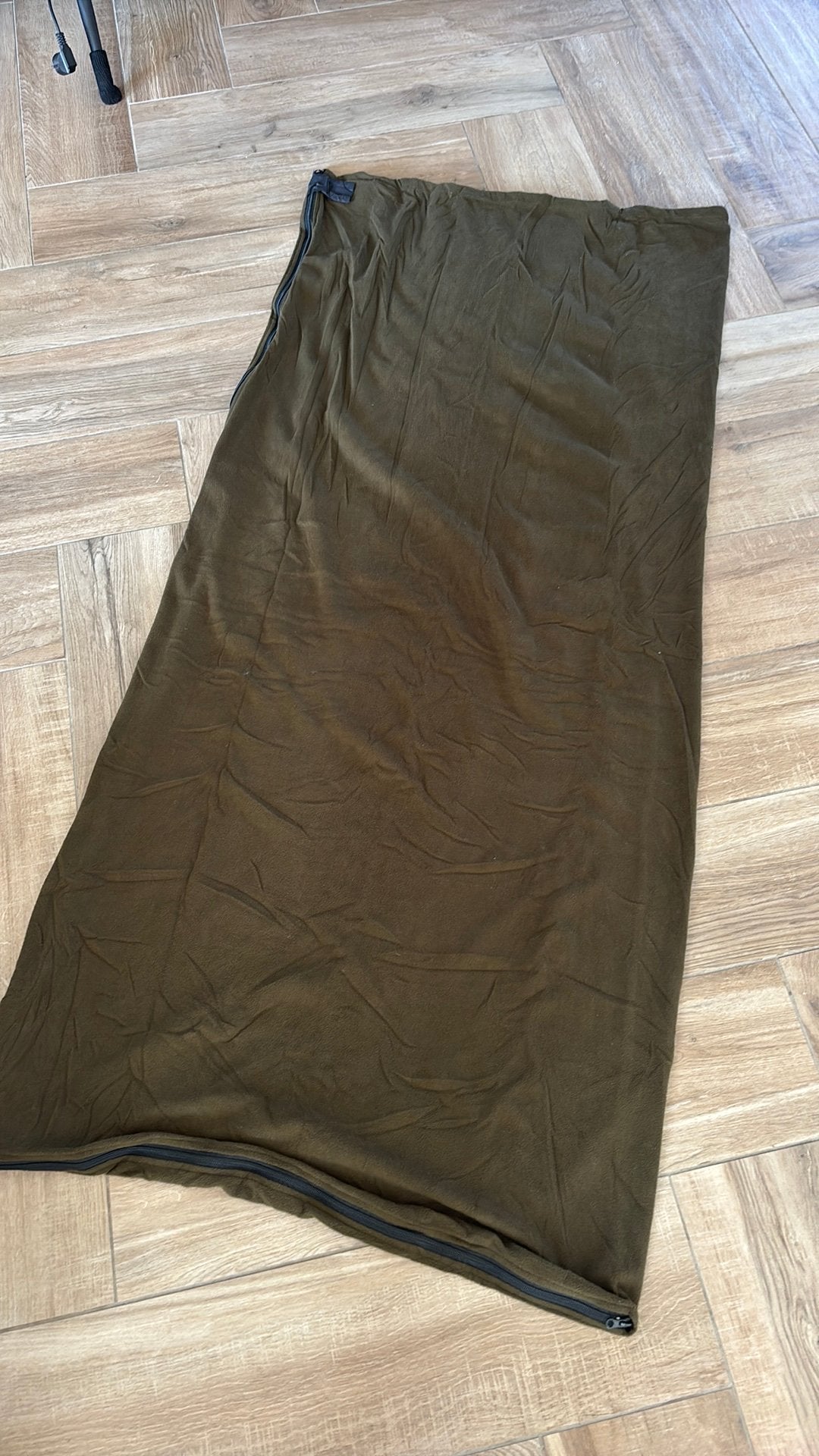 2x  warme binnenslaapzak van fleece voor extra warmte, Caravans en Kamperen, Slaapzakken, Ophalen of Verzenden