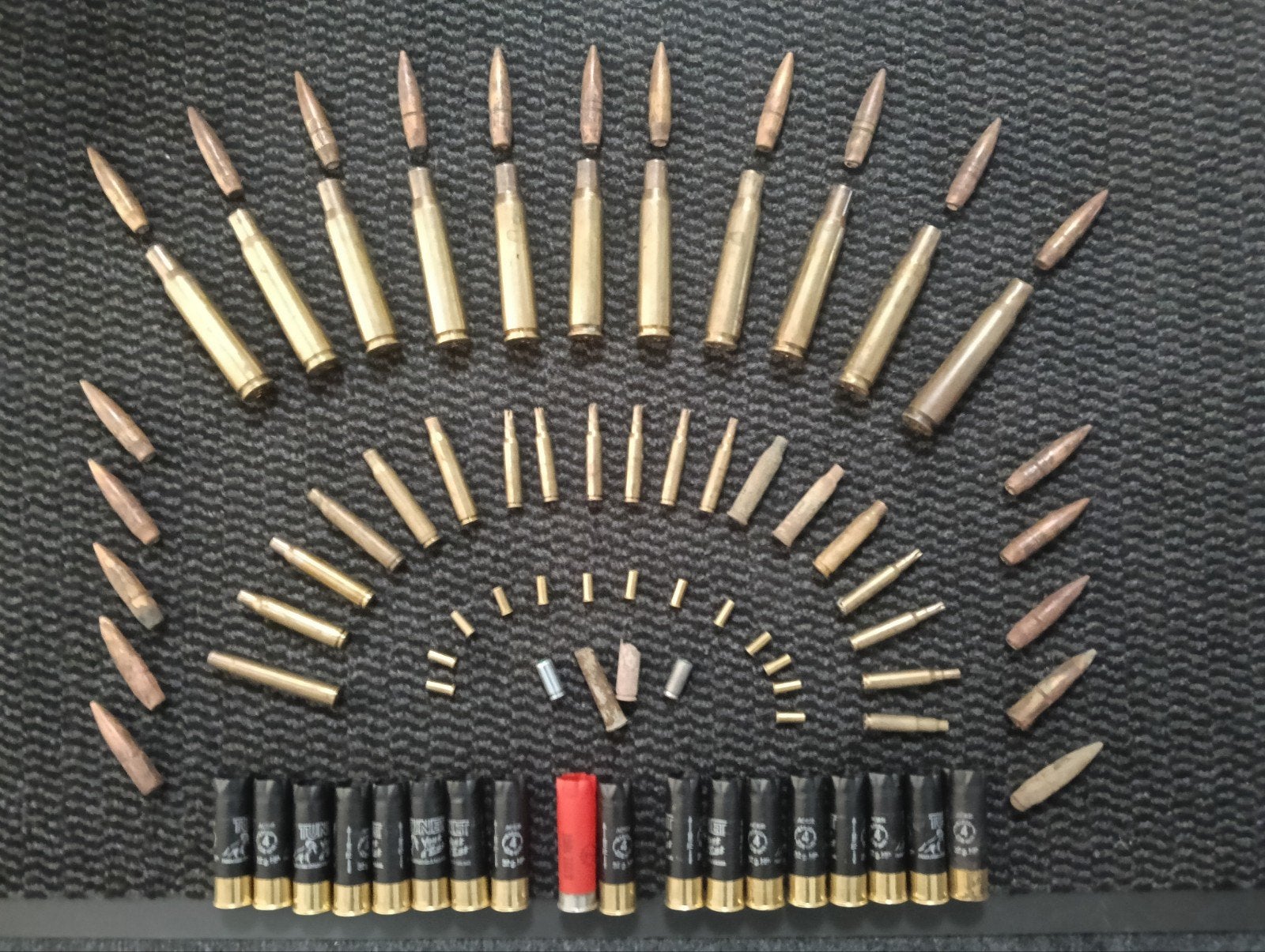 Diverse Hulzen en Bodemvondsten - Militaria Collectie, Ophalen of Verzenden, Overige soorten, Overige gebieden, Hulzen of Bodemvondsten